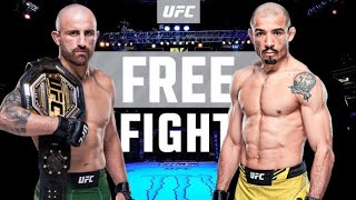 JOSE ALDO vs ALEXANDER VOLKANOVSKI  FULL FIGHT  UFC FIGHT TO NIGHT  ufc302 mma [upl. by Acinorav]