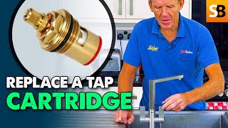 How to Replace a Ceramic Cartridge 💧 Dripping Tap Fix [upl. by Telford]