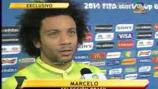 20140608 Brasil 1 vs Alemania 7  Declaraciones luego del partido [upl. by Comstock]