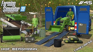 BUYING new small JOHN DEERE for ALLOTMENT GARDEN  Hof Bergmann  Farming Simulator 22  Episode 45 [upl. by Oicaro]