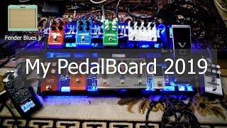 My PedalBoard 2019  Gear Review No talk by Jak Natthaphon [upl. by Elin982]