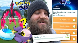 Shiny Spritzee Debut  Global Goyang Safari Zone Special Research  Pokemon GO [upl. by Myrle882]