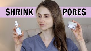 SHRINK YOUR PORES TIPS FROM A DERMATOLOGIST DR DRAY [upl. by Eniamret]