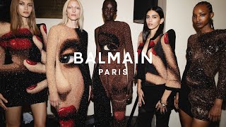 Balmain Womens Spring Summer 2025 Fashion Show [upl. by Alicia62]