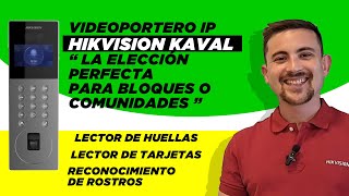 🚪👀Videoportero IP para comunidades Hikvision [upl. by Rolando879]