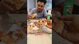 😋 pizza party l Dominos Pizza Hut l [upl. by Ahtanaram]