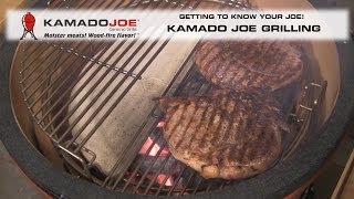 Kamado Joe  Grilling [upl. by Naitsirc]