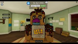 How to get EASTER BADGE  FREE CODES in FNAF MOVIE RP ROBLOX [upl. by Miki]