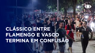 Flamengo x Vasco Briga entre torcedores deixa um morto e sete feridos [upl. by Eiddal]