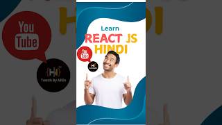 React Js free full tutorial part 3 shorts react trends freeproject html css teachbynitin [upl. by Annaul227]