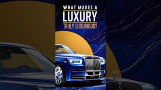 🚗✨ What Really Makes a Luxury Car Luxurious 🔥💰 [upl. by Isolda]