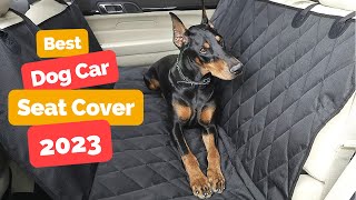 ✅Top 5 Best Dog Car Seat Cover of 2023 [upl. by Oisangi]