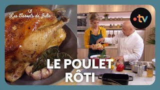 Le poulet rôti  Les Carnets de Julie [upl. by Aerdnak]