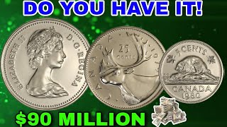 TOP 3 MOST VALUABLE CANADA OLD COINS BIG MONEY MILLION OF DOLLARS [upl. by Dagney604]