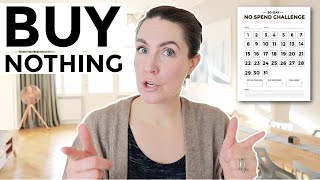 💰 NO SPEND CHALLENGE » 8 Spending Freeze Tips to NO BUY and Save More Money  FRUGAL LIVING [upl. by Eliathan]