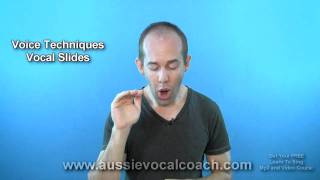 Voice Techniques  Vocal Slides [upl. by Hermes]