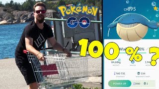 FORTNITE KUNDVAGN IRL amp 100  WAILMER  POKEMON GO [upl. by Hardner]