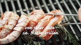 Garnelen mit Schale grillen [upl. by Latsyrcal]