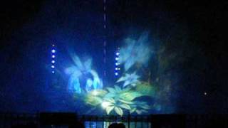 Disneyland  Fantasia  Light and Water Show Part 1 of 3 [upl. by Oremodlab]