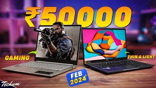 Top 5 Best Laptops Under Rs 50000 In 2024💥Best Laptop For Students amp Gamer💥Best Laptops Under 50000 [upl. by Lenad836]