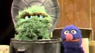 Classic Sesame Street  Grover Annoys Oscar [upl. by Akemad]