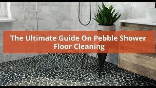 The Ultimate Guide On Pebble Shower Floor Cleaning  Bond Cleaning In Adelaide [upl. by Nessah644]