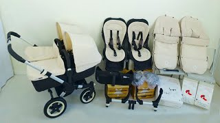 Carrito BUGABOO DONKEY Marfil gemelar Ref472 [upl. by Farrar]