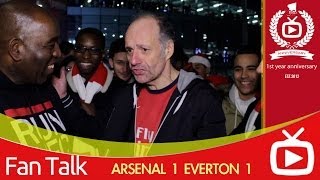 Arsenal FC 1 Everton 1  Claude Has A Rant About Pizza Eating Fans [upl. by Lohner]