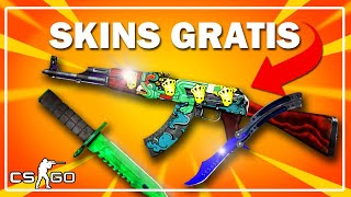 Como CONSEGUIR SKINS Gratis CSGO 2021 Sin Depositar  SKINS GRATIS LAS MEJORES OPCIONES PARA HOY [upl. by Carrillo]