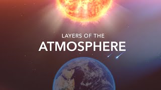 Layers of the Atmosphere Animation [upl. by Nevarc]