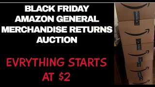 Amazon Amazon Mystery Box Black Friday Auction  Get a 15 Credit [upl. by Wilmott]