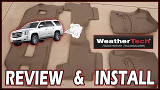 WeatherTech Liners  Cut By Sharks with Lasers On Their Heads  Install and Review [upl. by Norita]