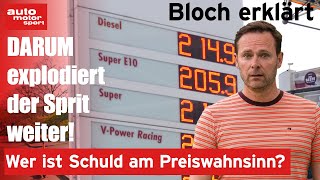 9 Irrtümer beim Spritpreis So entstehen die Kosten  Bloch erklärt 178 I auto motor und sport [upl. by Eerized]