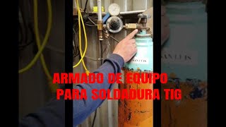 Armado de antorcha para soldar TIG para principiantesSHORTS [upl. by Lisab338]