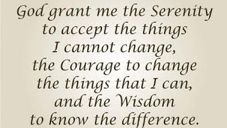 AA100011  Serenity Prayer [upl. by Otreblasiul]