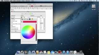 How to Set Font Size and Color on Mac [upl. by Eiramrebma389]