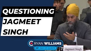 Questioning Jagmeet Singh [upl. by Streetman]