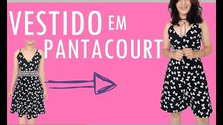 ✂️Transforme vestido EM MACACÃO PANTACOURT  Camila Modesto [upl. by Mildrid]