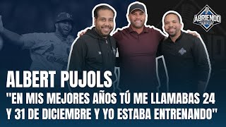 ALBERT PUJOLS COMO NUNCA LO HABÍAS VISTO HABLA DE HR 700 SU SALIDA DE CARDENALES Y DIRIGIR CLÁSICO [upl. by Trebbor]