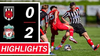 HIGHLIGHTS  Chorley 02 Liverpool U21s XI [upl. by Honeywell]