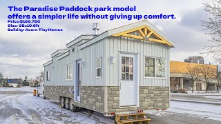 The Paradise Paddock park model offers a simpler life without giving up comfort [upl. by Eillehs]