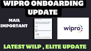 Wipro latest update no Onboarding possibleNo Elite Wilp Joining news update [upl. by Anna-Maria]