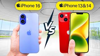 iPhone 16 Vs iPhone 13 amp 14  REVIEW OF SPECS [upl. by Brezin412]