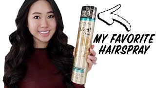 Loreal Paris Elnett Satin Hairspray Review  Wear Test  My Favorite Hairspray [upl. by Yecies825]