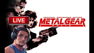 VAMOS NO MELHOR JOGO DE PS1 METAL GEAR SOLID PARTE 1 [upl. by Pomfrey70]