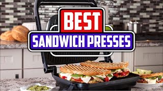 Top 4 Sandwich Presses in 2024 👌 [upl. by Nwahsaj623]