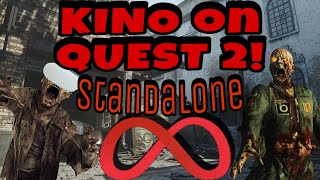 Kino Der Toten Zombie Map on Quest 2 VR Standalone Contractors VR Mod [upl. by Naved391]