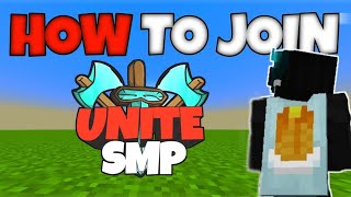 HOW TO JOIN UNITE SMPPRIVATE SMP FOR MOBILE PLAYERS unitesmp lifestealsmp [upl. by Myrilla]