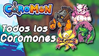 Lista de Todos los Coromon Canto y Nivel de Evolución  coromon full version [upl. by Nadya]