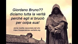 Giordano Bruno La vera storia mai raccontata [upl. by Lisette]